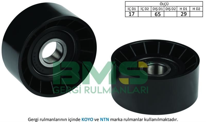 ALTERNATÖR GERGİ RULMANI BRAVA-BRAVO I-II-MAREA-PALIO-PUNTO 1.9D-1.9JTD-BMS 035-55180011-46546374-71747798