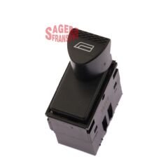 CAM AÇMA DÜĞMESİ PALIO - ALBEA TEKLİ SİYAH-SAGEM-98809718