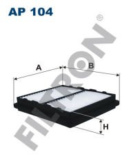 HAVA FİLTRESİ HONDA CIVIC VI 1.4 16V 75HP 01/97-04/01-FILTRON AP104-17220P07000
