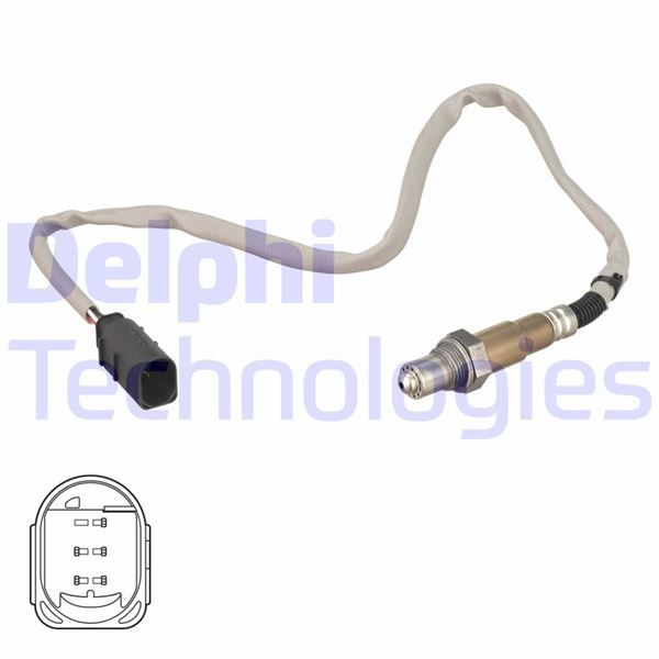 OKSIJEN SENSORU KAT. ONCESI MERCEDES W176 W246 W204 W205 C117 C218 W212 C253 X204-DELPHI ES21074-12B1-A0075425118