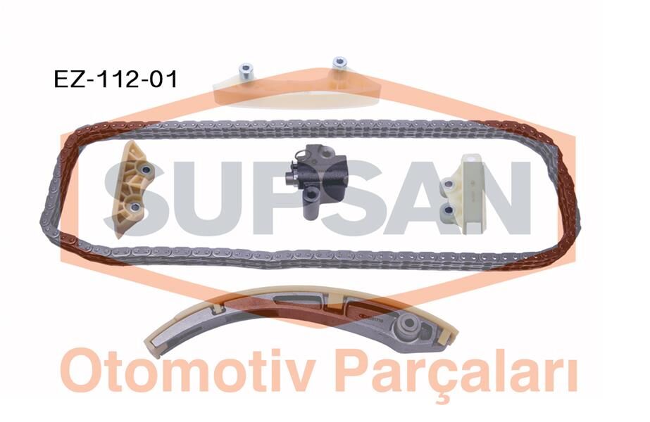 EKS ZINCIR SETI TRANSIT V184 01 06 100PS 120 PS Y.M-SUPSAN-KTYC1Q6M000A2A