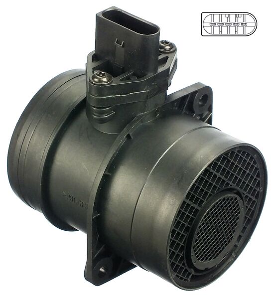 DEBİMETRE SENSÖRÜ KOMPLE AUDI A3 1.9 TDI. 2.0 TDI. A4 1.9 TDI. 2.0 TDI. A6 1.9 TDI. 2.0 TDI; FORD GA-DELPHI AF10251-12B1