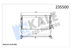 MOTOR SU RADYATORU TRANSIT V347 2.2TDCI 2.4TDCI 3.2TDCI 06 KLIMALI-KALE-6C118005CD-1373156-1383317