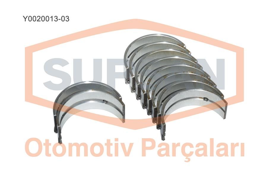 YATAK ANA FİAT PALİO. BRAVO. MAREA 1.6 16V TORK MOTOR ENG. 182 A 4.000-SUPSAN