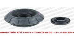 AMORTİSÖR KİTİ P107-C1-TOYOTA AYGO 1.0-1.4 HDI 05-SNR-5035.57-5038.F6-486090H010