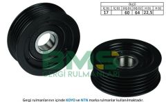 ALTERNATÖR GERGİ RULMANI ACCENT ERA 1.5 CRDI 06-BMS 059-252872A000
