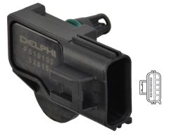 MAP SENSÖRÜ - FORD C-MAX. FİESTA. FOCUS. MONDEO. S-MAX. TRANSİT 10/03-DELPHI PS10132-1S7A9F479AC 1S7A9F479AB 1439900