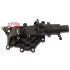 TERMOSTAT MEGANE II - MEGANE III CLIO III - FLUENCE - LAGUNA 1.6 16V 4 FİŞLİ BORULU-SAGEM 131111-8200561426