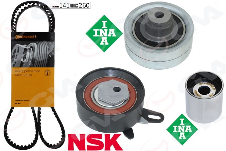TRİGER SETİ 141x26 CRAFTER 2.5TDI BJK-BJL-BJM K015661XS-GVA 59T7580-076198119