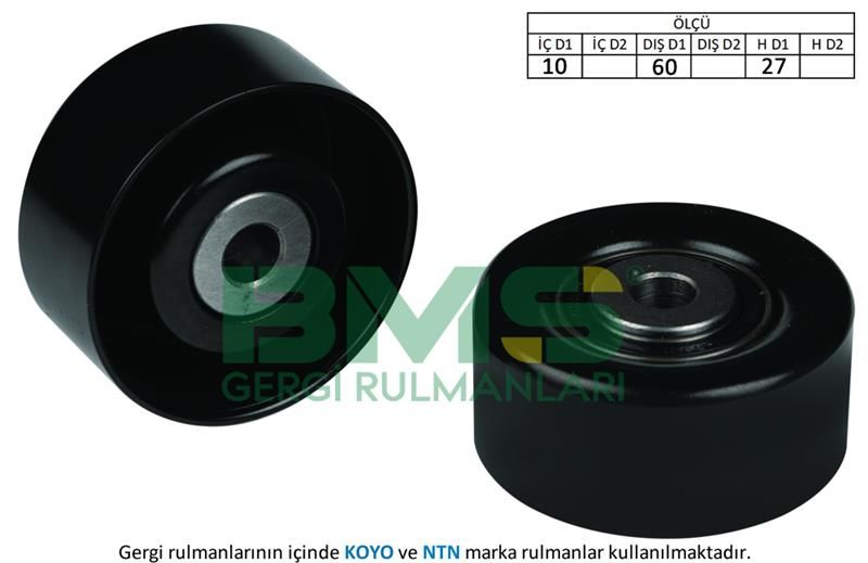 ALTERNATÖR GERGİ RULMANI PARTNER-BERLINGO 1.4-1.6 16V-P206 1.4 16V-P307-C4 1.6 16V-BIPPER-NEMO 1.4-BMS 074-5751.98-5751.C9-5751.G3-9684015280