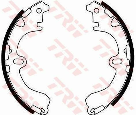 ARKA PABUÇ BALATA COROLLA 1.3-1.6-1.8 D 92-02-TRW GS8291-044951224-0449512171-0449512091