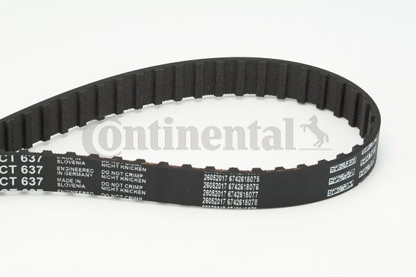 TRİGER KAYIŞI 121x180 CADDY 95-97 -GOLF 1.6 8V 74-92 -PASSAT 73-88 -AUDI-PORSCHE 924 2.0 5016-CONTI CT637-056109119A