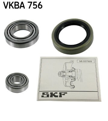 TEKER RULMANI ON MERCEDES W201 85 93-SKF VKBA756-A2013300151
