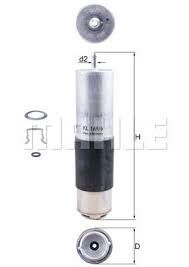 YAKIT FILTRESI MERCEDES C-CLASS OM626 W205 14-MAHLE KL169.6D-A6260900452