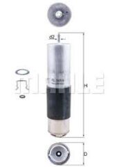 YAKIT FILTRESI MERCEDES C-CLASS OM626 W205 14-MAHLE KL169.6D-A6260900452