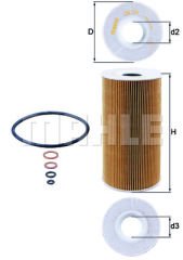 YAG FILTRESI BMW E34 E36 E38 E39 RANGE ROVER 2 P38A 94 02-MAHLE OX126D-11422246131 STC3350