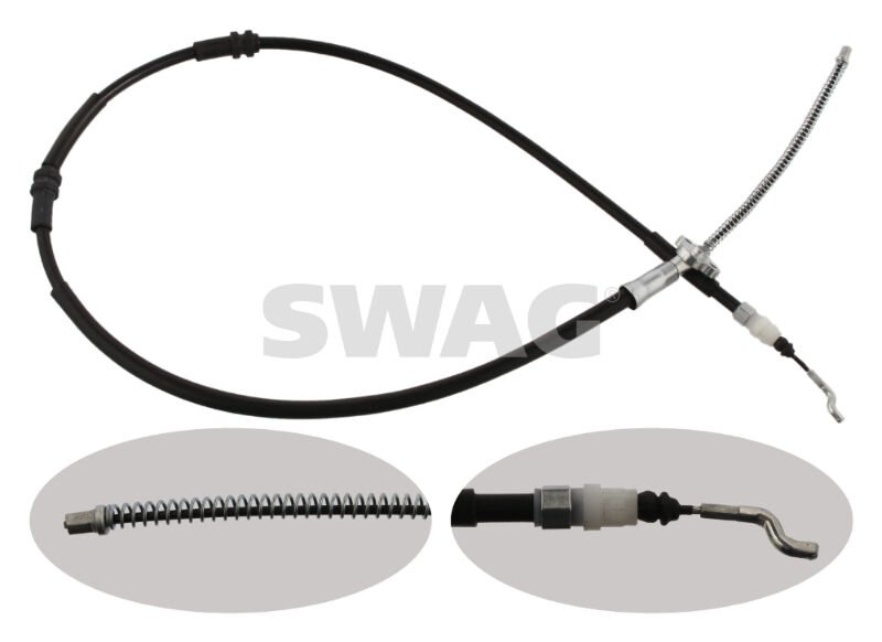 EL FREN TELİ ARKA 1596 MM AMAROK FEBI 36711-SWAG 30936711-2H0609721A