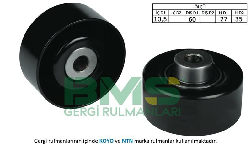ALTERNATÖR GERGİ RULMANI FORD TOURNEO CONNECT 04 14 1.8 TDCİ-BMS 110D-1308227-1361545-2T1Q19A216AA