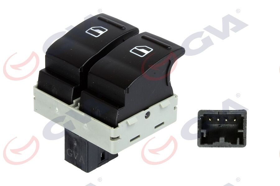 CAM AÇMA ANAHTARI SOL TRANSPORTER T5 4FİŞ-ÇİFTLİ-GVA 8075031-7E0959855A