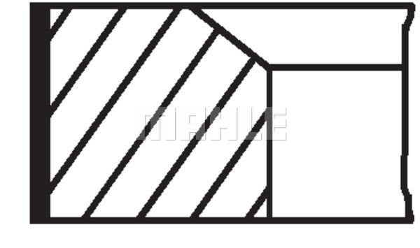 SEGMAN STD. BMW N13 B16 F20 F30 MINI R56 R61 PEUGEOT EP6C EP6DT PARTNER 206 207 208 308 3008 RCZ CITROEN BERLINGO C3 C4 C5-MAHLE-11257566479-1607824580-0640T6