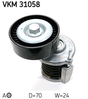 ALTERNATÖR GERGİ KİTİ KÜTÜKLÜ CADDY III 10 GOLF V-VI 07 PASSAT 05 1.6-2.0 TDİ 534016410-SKF VKM31058-038903315AH-038903315AM-038903315AN