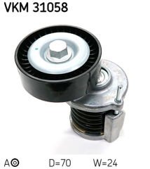 ALTERNATÖR GERGİ KİTİ KÜTÜKLÜ CADDY III 10 GOLF V-VI 07 PASSAT 05 1.6-2.0 TDİ 534016410-SKF VKM31058-038903315AH-038903315AM-038903315AN