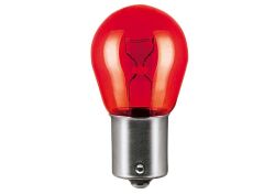 AMPUL 12V PR21W 21 BAW9s 93 AMPUL ÇAPRAZ ÜST TIRNAK KIRMIZI STOP-SİNYAL ve PARK SERİSİ-WOLFRAM 27906