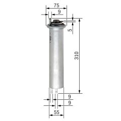 YAKIT FILTRESI BMW M54 M60 M62 E38 E39 E53-SARDES SF133-13321709535