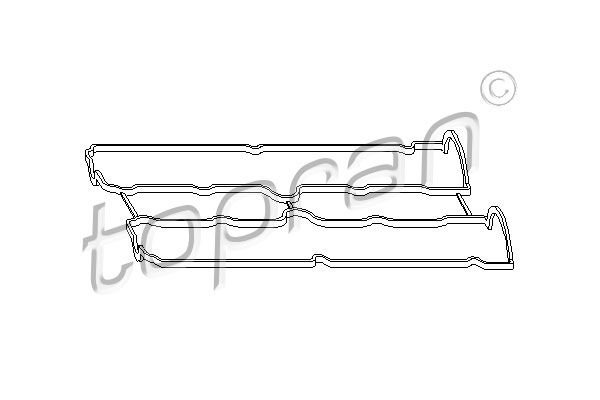 ÜST KAPAK CONTASI ASTRA G-H-COMBO-CORSA C-VECTRA B-C-ZAFIRA 1.4-1.6 X14XE-X16XE-Z14-16XEL-TOPRAN 206133001-638742-90573498