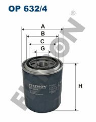 YAĞ FİLTRESİ H100 2.5 TCI-STAREX 97- 2.5 TDCI - H1 01- 2.5 CRDI W933.4-FILTRON OP632.4-2630042040-2630042030-K55114302