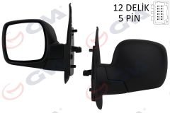 DIŞ DİKİZ AYNASI SOL KANGOO 08 ELEKTRİKLİ ISITMALI KONVEKS 5 FİŞ VM-6131EHL-GVA 1016150-7701068840-8200495731