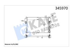 MOTOR SU RADYATORU MERCEDES S-CLASS W221 05 13-KALE-A2215003103