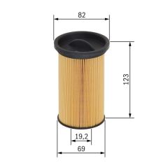 YAKIT FILTRESI BMW E46 M47 M57-SARDES SF177-13322246881