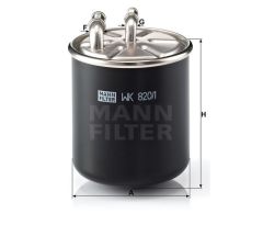 YAKIT FILTRESI MERCEDES OM646 W203 W204 C219 W211 W221 W639 B906-MANN WK820.1-A6460920501
