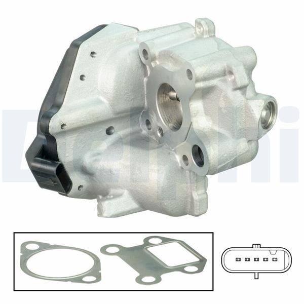EGR VALFI MERCEDES OM651 X204 W204 W205 W212 W222 C253 W447 W639 B906 B907 B910-DELPHI EG10538-12B1-A6511400860