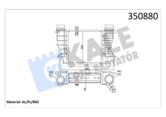 İNTERCOOLER AL/PL/BRZ CLIO III-MODUS-GRAND MODUS-NOTE-NV200-KALE 350880-144619U20A-144618748R