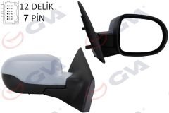 DIŞ DİKİZ AYNASI SAĞ CLIO 09 ELEKTRİKLİ ISITMALI SENSÖRLÜ ASTARLI KONVEKS 7 FİŞ VM-6135EHPSR-GVA 1014190-7701071866