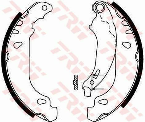 ARKA PABUÇ BALATA P206 1.4İ 1.6İ 1.4HDİ 1.9D 98 02 206 1.4 1.4HDİ 09 ABS SİZ ARAÇLAR 180x32-TRW GS8642-4241.K5-4241.N1