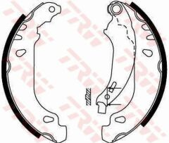 ARKA PABUÇ BALATA P206 1.4İ 1.6İ 1.4HDİ 1.9D 98 02 206 1.4 1.4HDİ 09 ABS SİZ ARAÇLAR 180x32-TRW GS8642-4241.K5-4241.N1