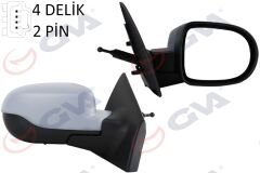 DIŞ DİKİZ AYNASI SAĞ CLIO 09 MEKANİK SENSÖRLÜ ASTARLI KONVEKS 2 FİŞ VM-6135PSR-GVA 1014180-7701071864