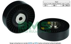 ALTERNATÖR GERGİ RULMANI CRAFTER 2.5 TDI 06 BJK-BJM 90mm-BMS 210-076260938