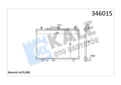 RADYATÖR AL/PL/BRZ KOLEOS 2.0DCI-KALE 346015-21400JY20A-214003414R-214007173R