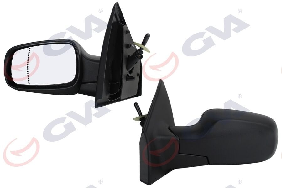 DIŞ DİKİZ AYNASI SOL CLIO 06 MEKANİK ISITMALI ASFERİK 2 FİŞ VM-6136AL-GVA 1014143-7701061190-8200430747