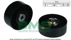 ALTERNATÖR GERGİ RULMANI GOLF4-BORA-A3-TOLEDO 1.9 TDI AGR-ALH-AHF 97-04-BMS 215-38145276