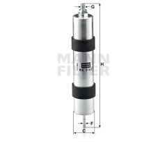 BENZIN FILTRESI BMW S62 B50 M5 E39 98 03-MANN WK516.2-13321407299