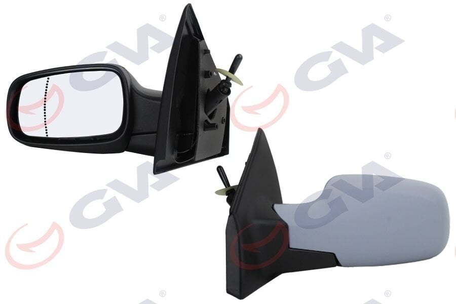 DIŞ DİKİZ AYNASI SOL CLIO 06 MEKANİK ISITMALI ASTARLI ASFERİK 2 FİŞ VM-6136PAL-GVA 1014141-7701061190-8200430747