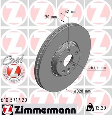 ÖN FREN AYNASI ADET VOLVO XC60 D3 D4 D5 2.4D 2.0T 3.2 T5 T6 2008 2017 CAP328X5 BJN-ZIMMERMANN 610.3717.20-31277342-31410568-31471034