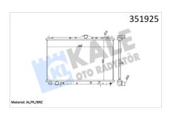 RADYATÖR AL/PL/BRZ VOLVO S40 1.6 1.8 1.8İ 2.0 1995-2004 V40 1.6 1.8 1.8İ 2.0 1995-2004-KALE 351925-8601843-8602065-8602107