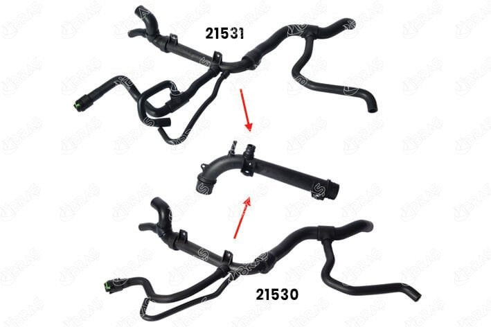 RADYATÖR MOTOR BAGLANTI BORUSU VECTRA B 1.8 -2.0-IBRAS 21532-90499719