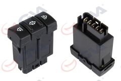 CAM AÇMA ANAHTARI SOL RENAULT 19 - MASTER TEKLİ-GVA 8012002-7700817339